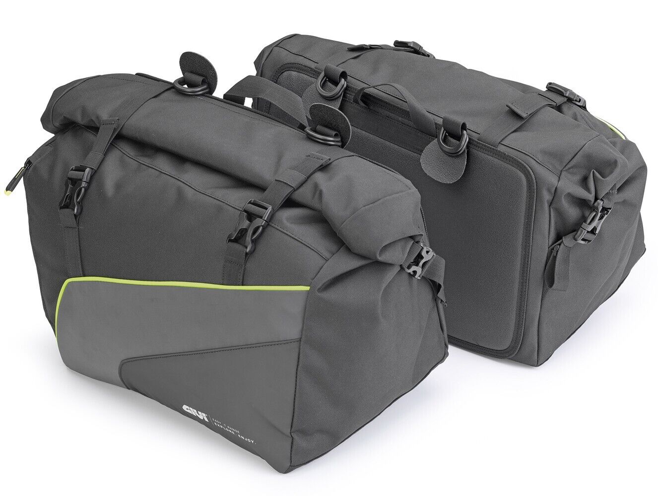 Givi COPPIA Borse Moto Laterali Easy-T Waterproof Impermeabili EA133 25+25 Litri