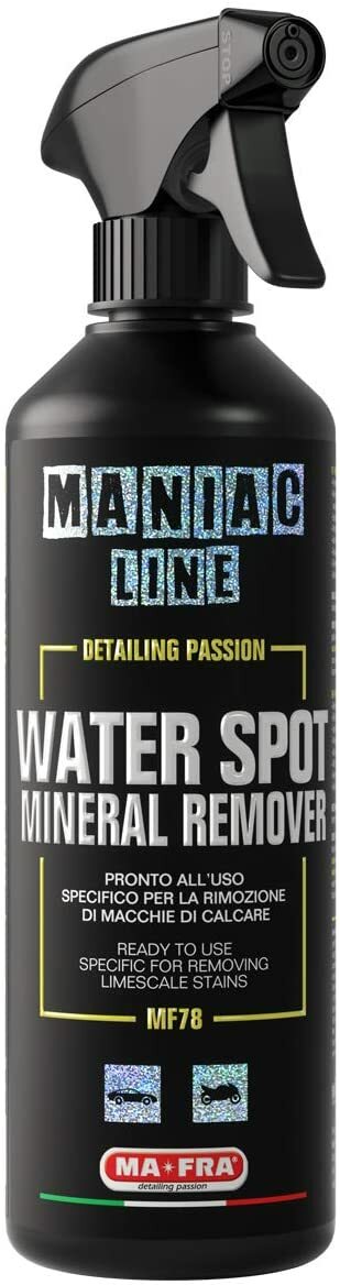 MAFRA MANIAC LINE Water Spot Mineral Remover Decontaminante Rimuove Calcare 500m