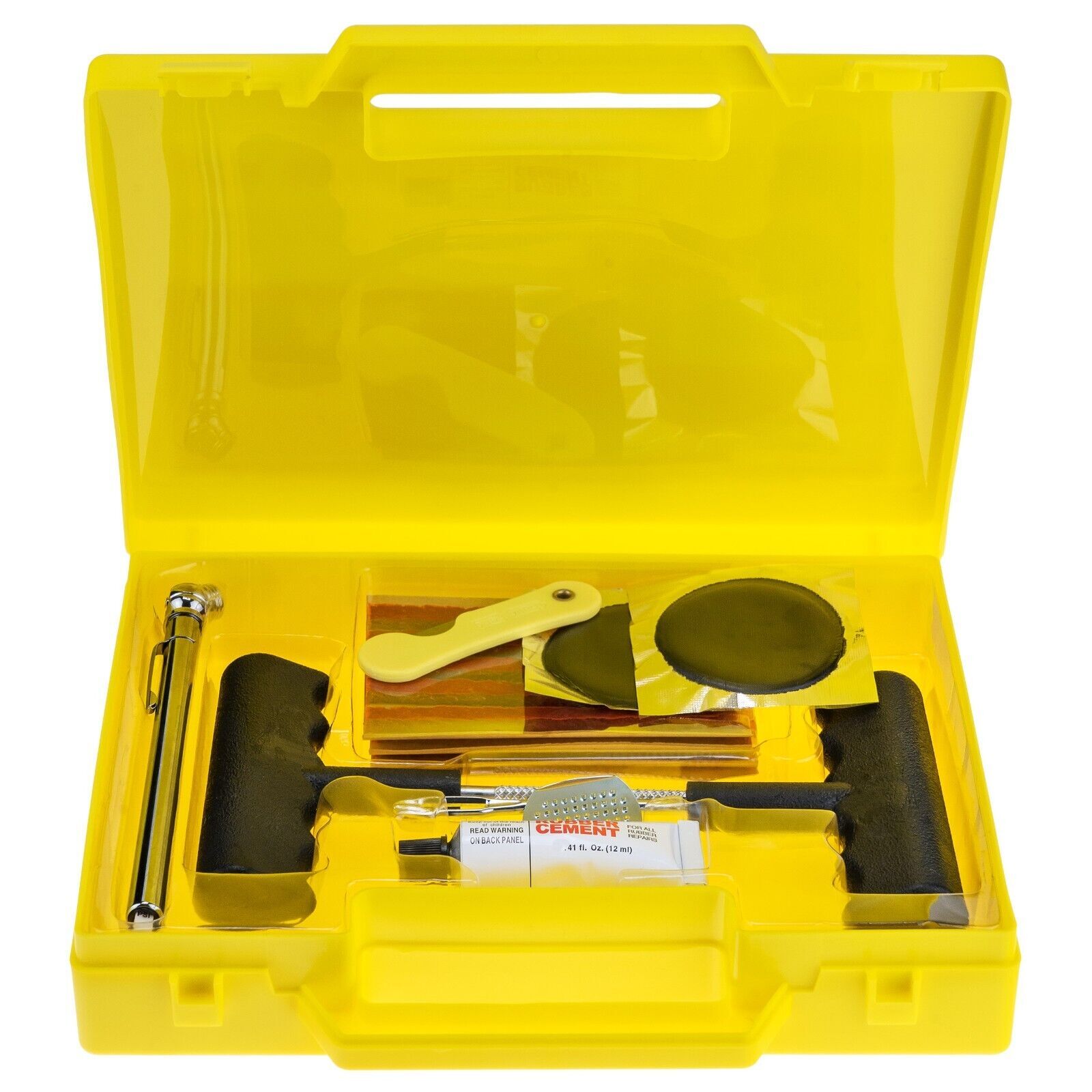 Kit riparazione pneumatici, kit foratura auto, kit riparazione moto, auto,...