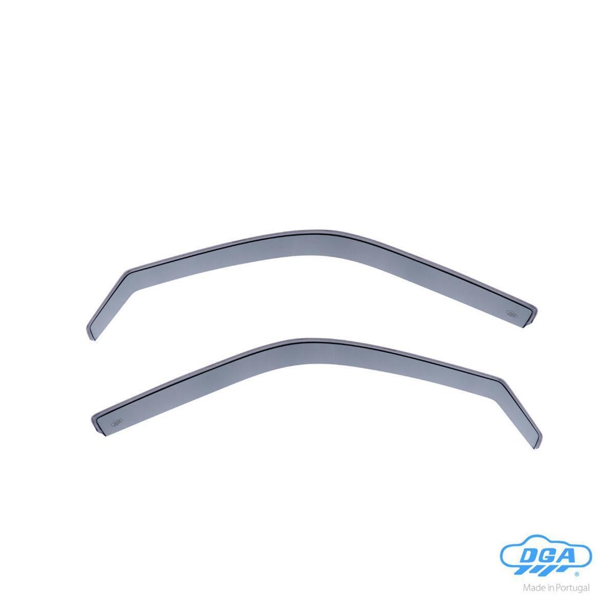 Deflettori anteriori ad incastro DGA lungo Volkswagen Multivan T6 08/15>12/19