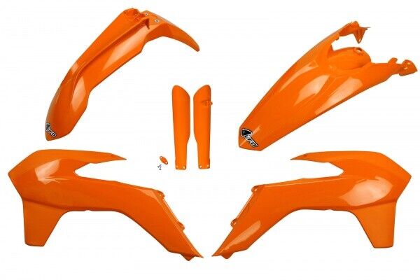 kit plastiche FULL Ktm EXC 125 200 250 300 350 450 500 2014 - 2016 Ufo arancio