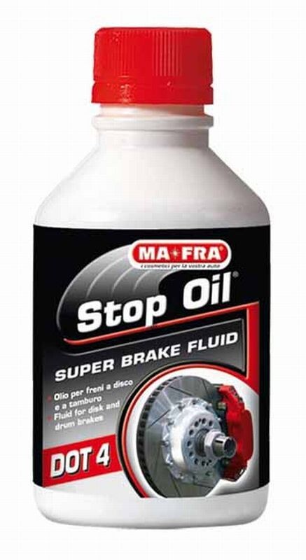 OLIO FRENI STOP OIL DOT 4  MAFRA 250mL