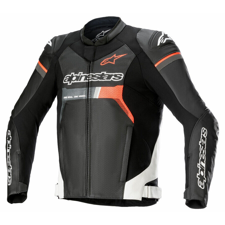 Giacca pelle GP FORCE AIR c/int ne/ro 50