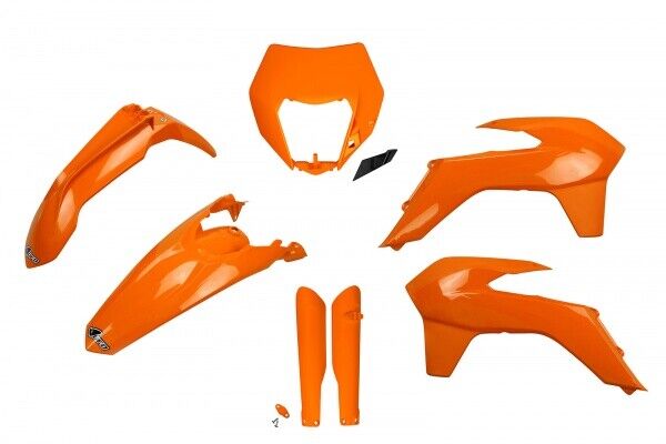 kit plastiche Ktm EXC 125 200 250 300 350 450 500 2014 - 2016 arancio portafaro