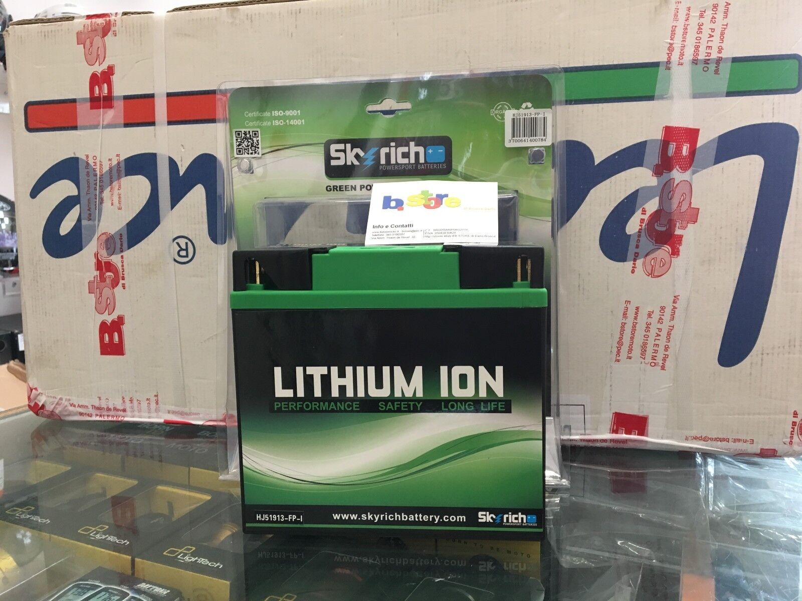 BATTERIA LITIO SKYRICH HJ51913-FP BMW R 1150 GS 00-06 R 1150 R 01-06