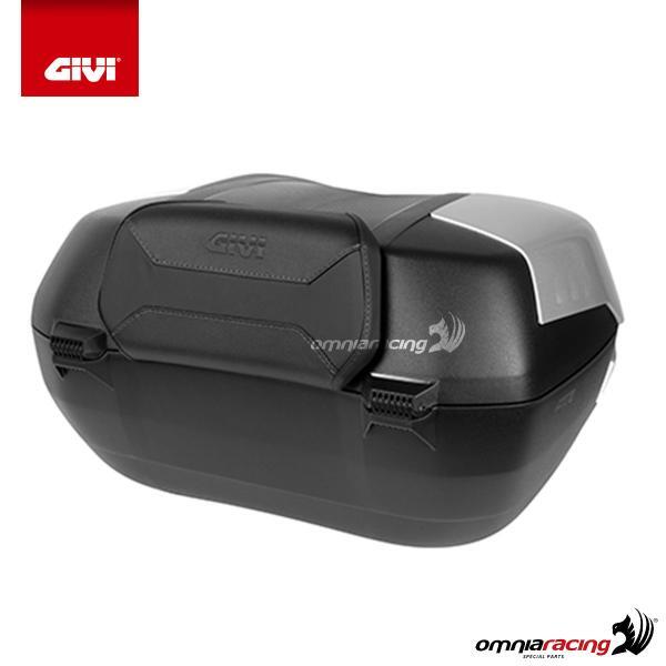 Givi backrest in polyurethane foam covered in fabric for Monokey V58