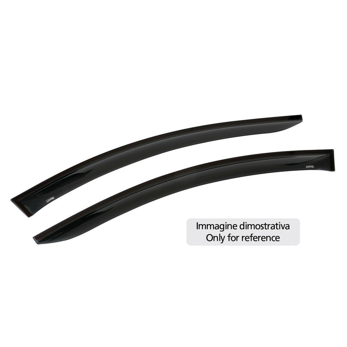 AirPlus deflettori aria adesivi anteriori per per Peugeot Partner 05/96>03/08