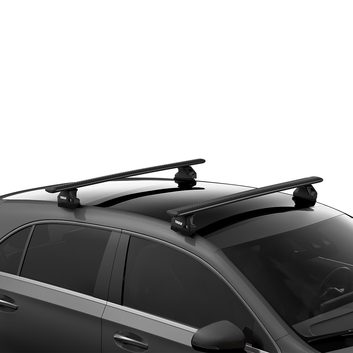 Barre portatutto THULE EVO WingBar nero BMW serie 3 sedan 2019 4 porte punti fis