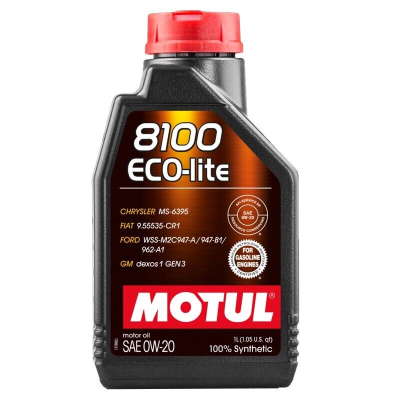 1 LITRI OLIO MOTUL ECO-LITE 0W-20 100% SINTETICO -