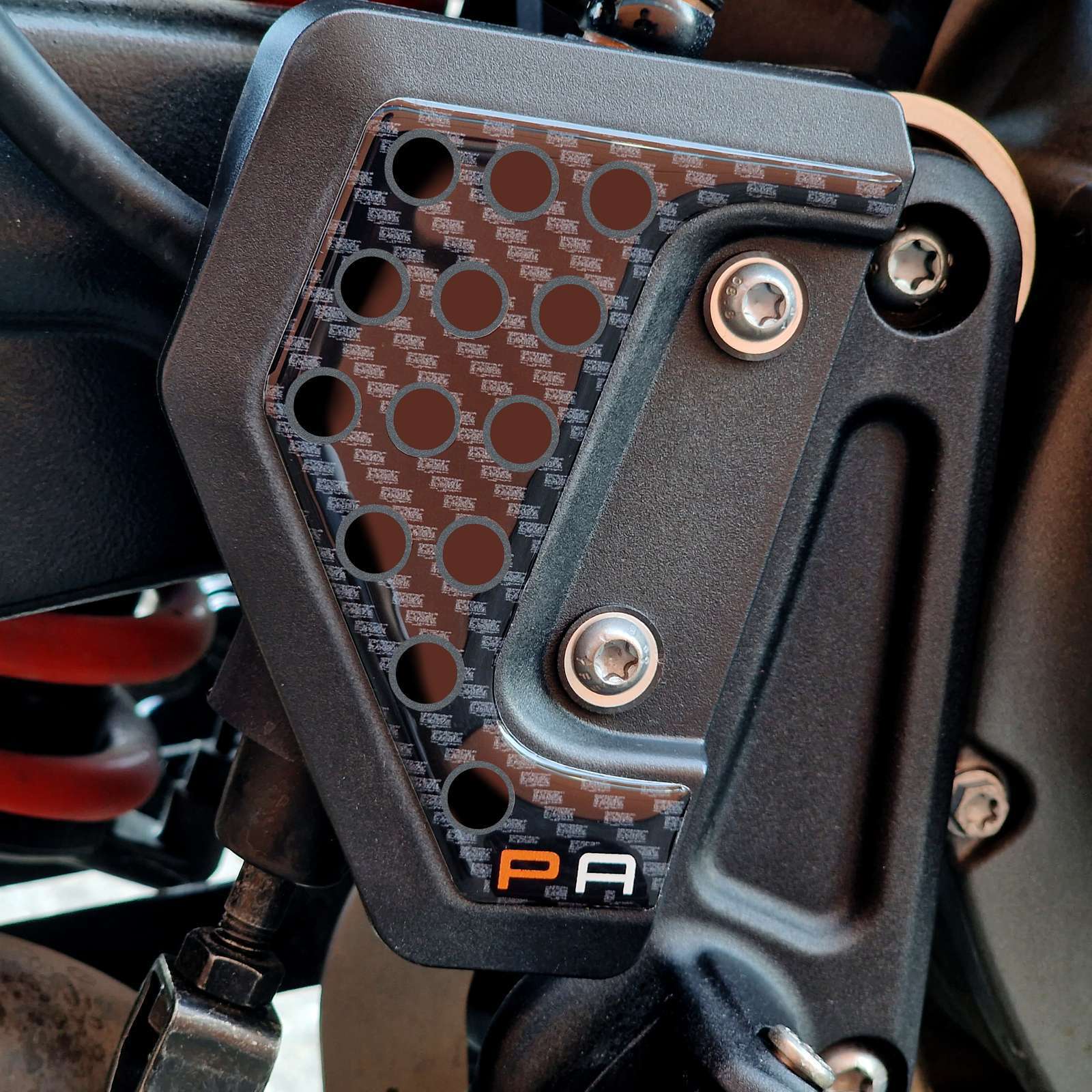 Adesivi 3d Protezioni Battitacco compatibili Harley Davidson Pan America 1250