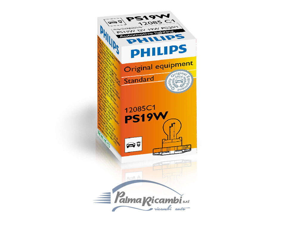 LAMPADA DI SEGNALAZIONE PHILIPS 12V 19W  PS19W PG20/1