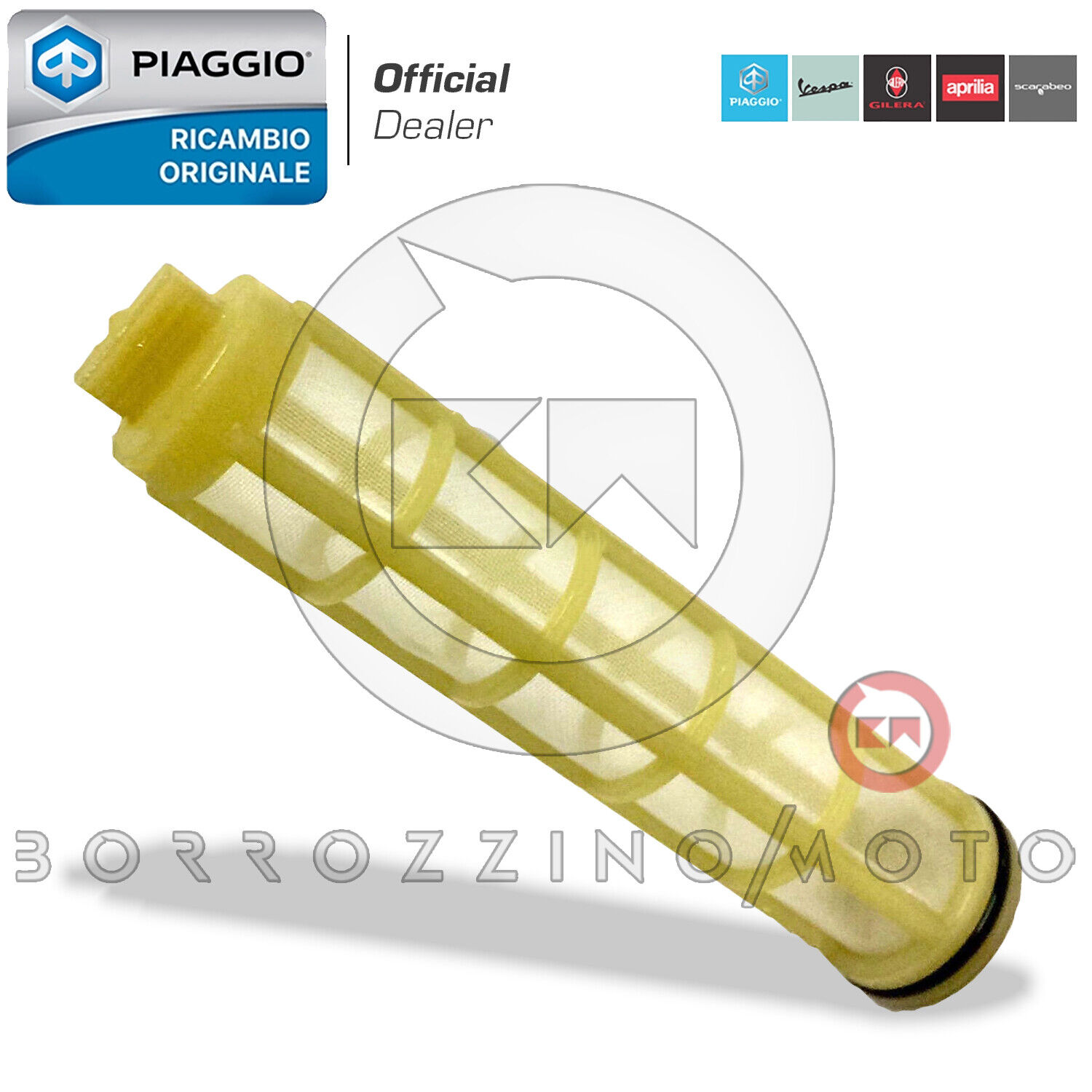 826033 FILTRO OLIO ASPIRAZIONE COMPLETO ORIGINALE PIAGGIO MP3 LT 400 SPORT