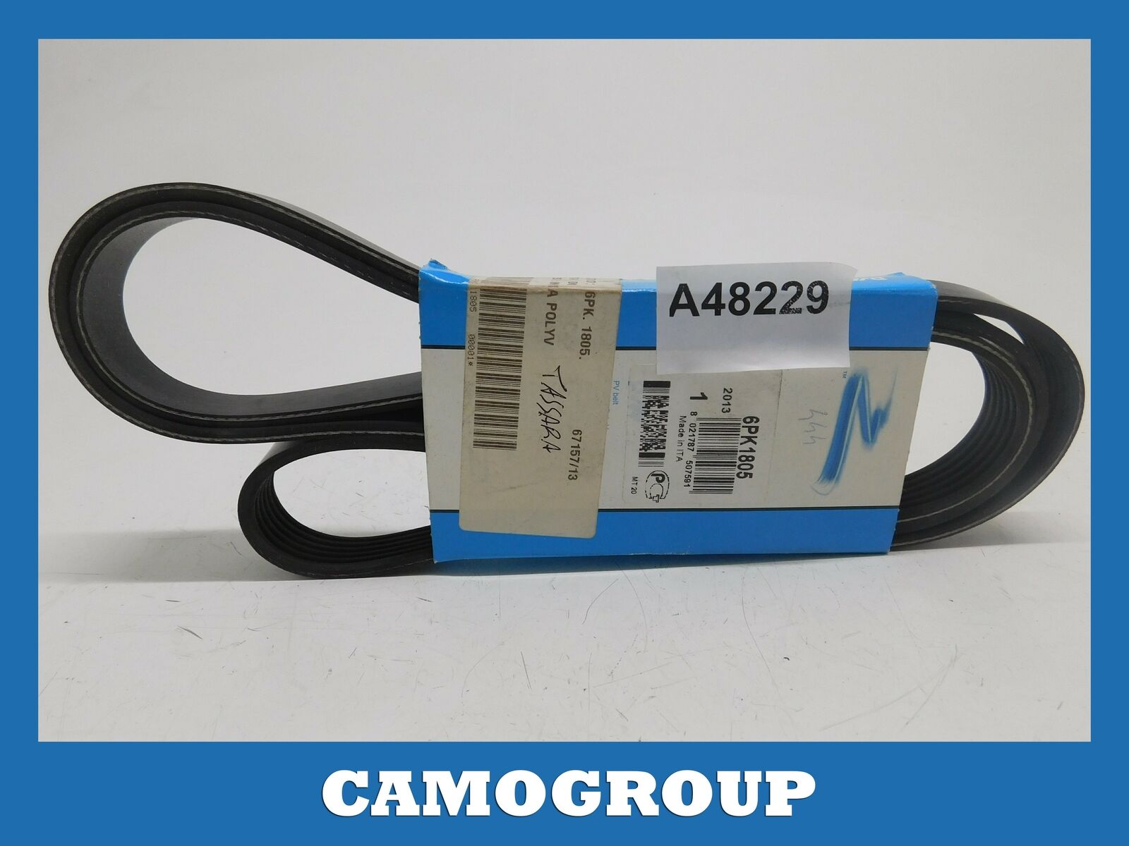 CINGHIA SERVIZI V-RIBBED BELT DAYCO FIAT DUCATO OPEL ASTRA CORSA TIGRA 6PK1805