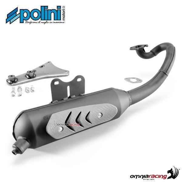 Polini homologated full system muffler for Keeway Focus 50 2006 2T