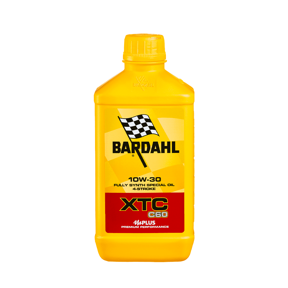 1LT OLIO MOTO 4T BARDAHL XTC C60 10W-30 API SN / JASO MA-MA2 100% SINTETICO