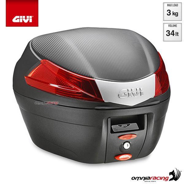 GIVI B34N bauletto Monolock B34 centrale in ABS nero