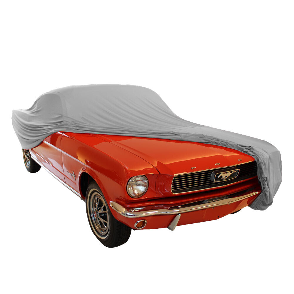 Copriauto da interno adatto per Ford Mustang 1 Fastback Copertura Grigio GARAGE