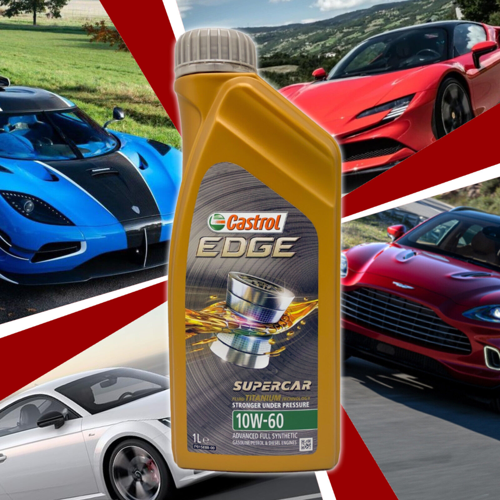OLIO MOTORE FOR BMW M-MODELS* ORIGINALE CASTROL EDGE FST 10W60 LT. 4 (4 LITRI)