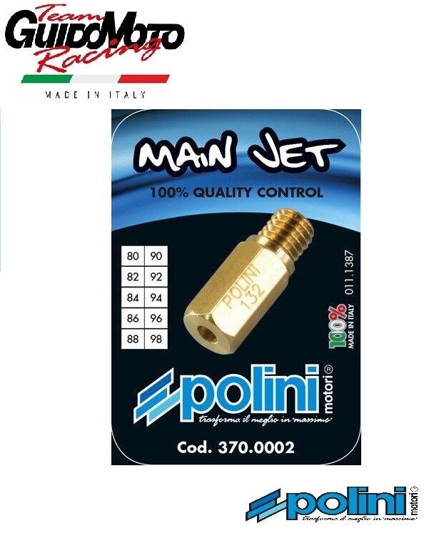 GETTI CARBURATORI KEIHN PWK POLINI 80>98 SCALA 2 370.0002