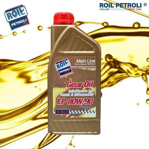 OLIO ROIL GEAR EP 80W/90 LUBRIFICNTE PER CAMBIO E DIFFERENZIALI 1 LITRO