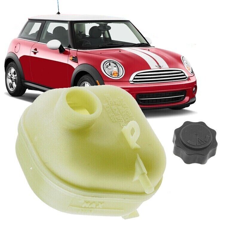 VASCHETTA ACQUA RADIATORE LIQUIDO REFRIGERANTE MINI COOPER S R50 R53 R52 + TAPPO