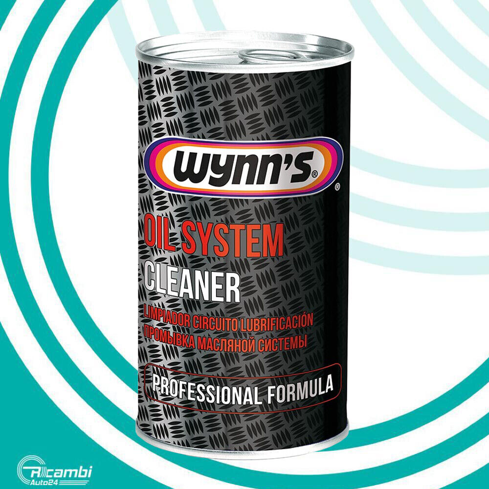 WYNN'S PULIZIA OLIO MOTORE OIL SYSTEM CLEANER LAVAGGIO MOTORE MOTOR FLUSH 325ML