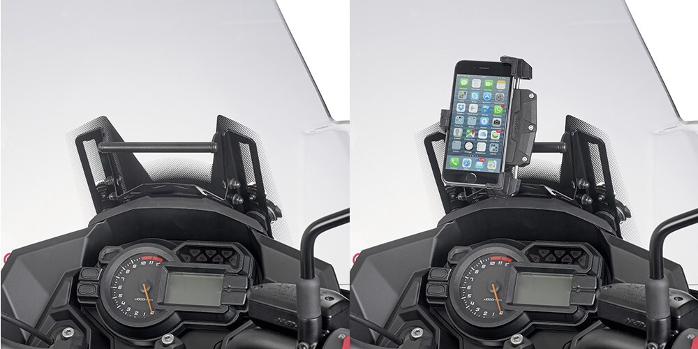 Traversino GIVI  FB4120 per porta GPS-smartphone S953B, S954B, S955B, S957B