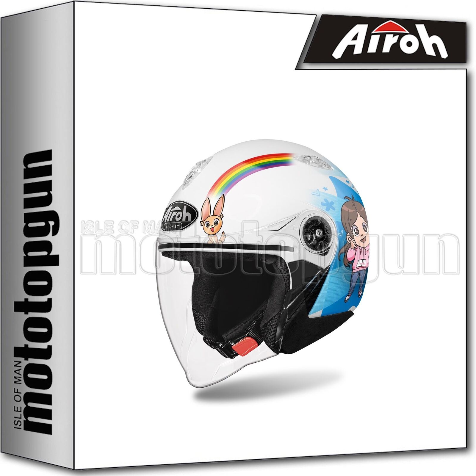 AIROH MR JET CASCO MOTO JET MRMCT38 ME CONTRO TE XXS