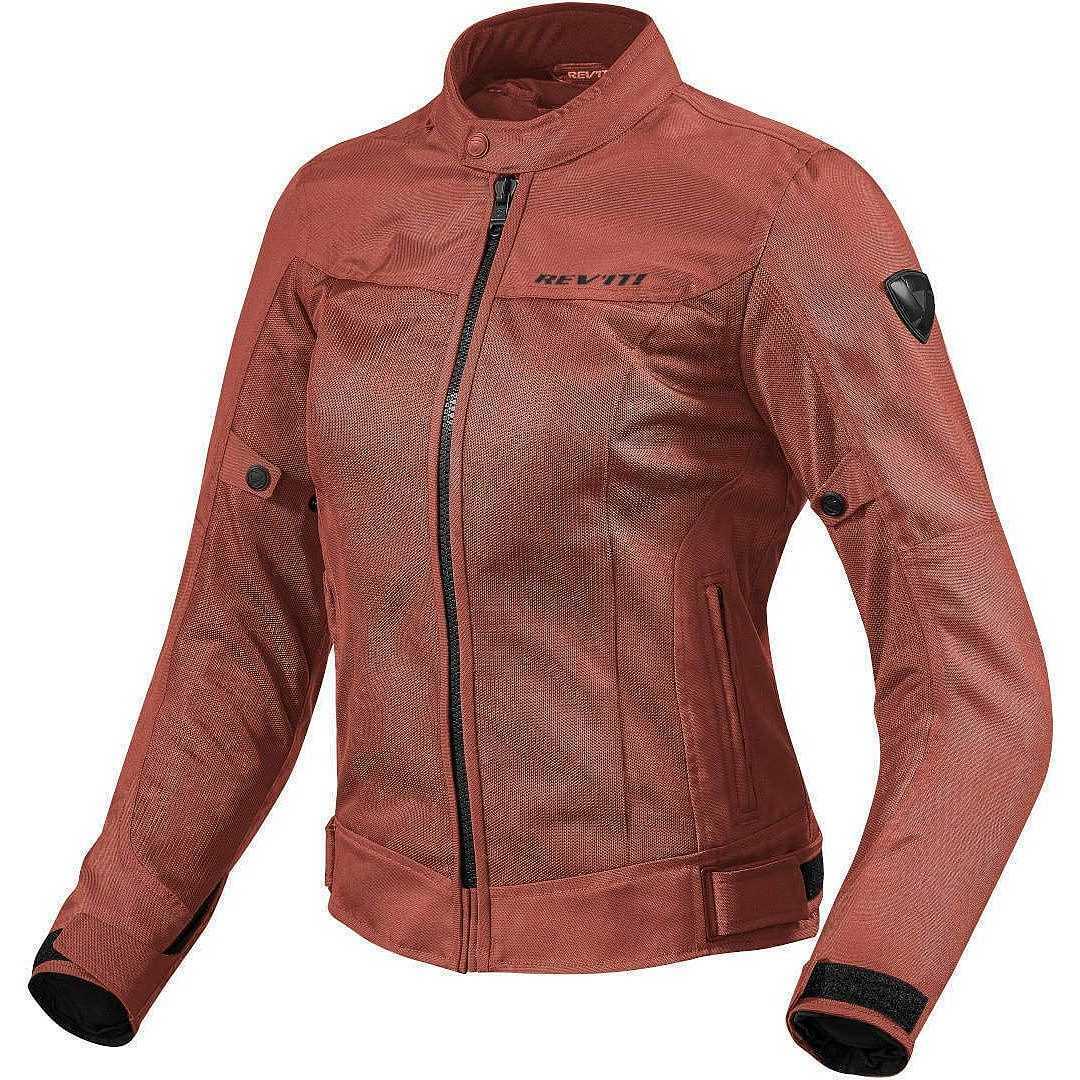GIACCA MOTO LADY ECLIPSE BURGUNDY RED  REV'IT SIZE 38