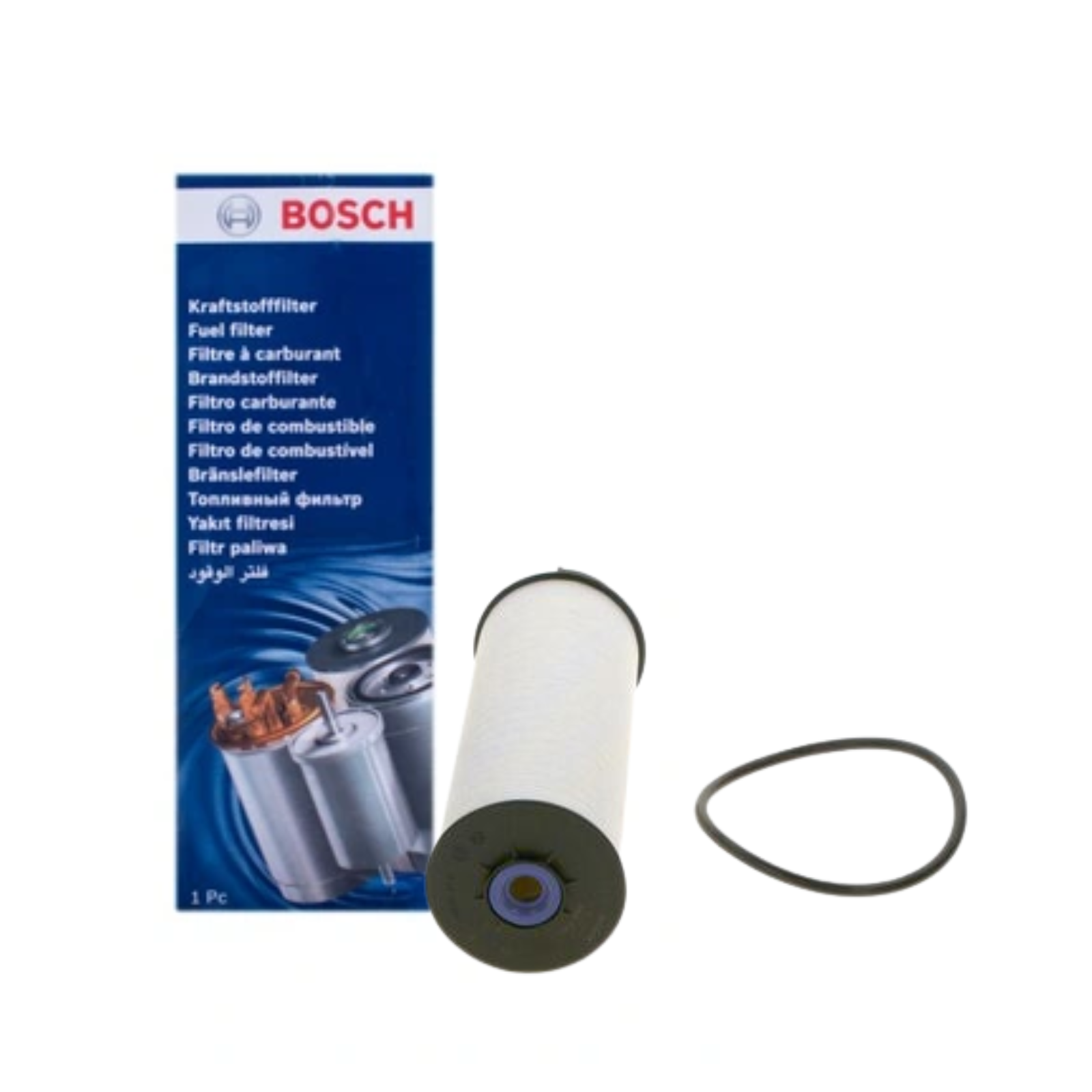 Cartuccia Filtro Carburante BOSCH Adatto a Iveco Daily Citys e  Iveco Daily VI