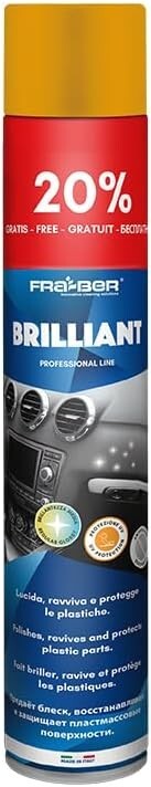 FRA-BER Brilliant Lucida Cruscotto Professionale Spray alla Vaniglia 750ml