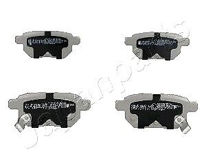 PP-214AF JAPANPARTS Kit pastiglie freno, Freno a disco per ASTON MARTIN,SUBARU,T