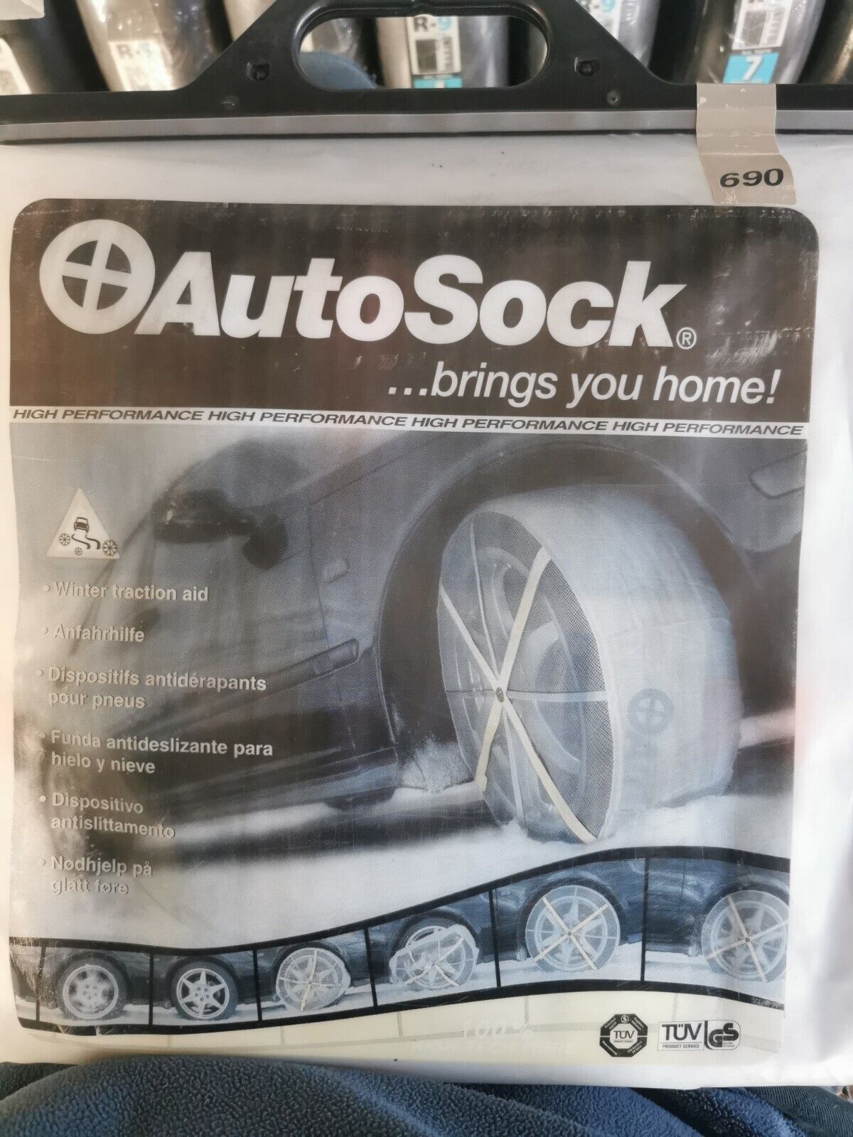 Coppia Calze Neve Autosock furgoni e SUV Taglia 690 originali Autosock