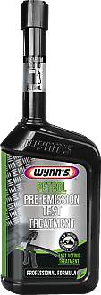 Addittivo Wynn' s PETROL PRE-EMISSION TEST TREATMENT per Motori a Benzina