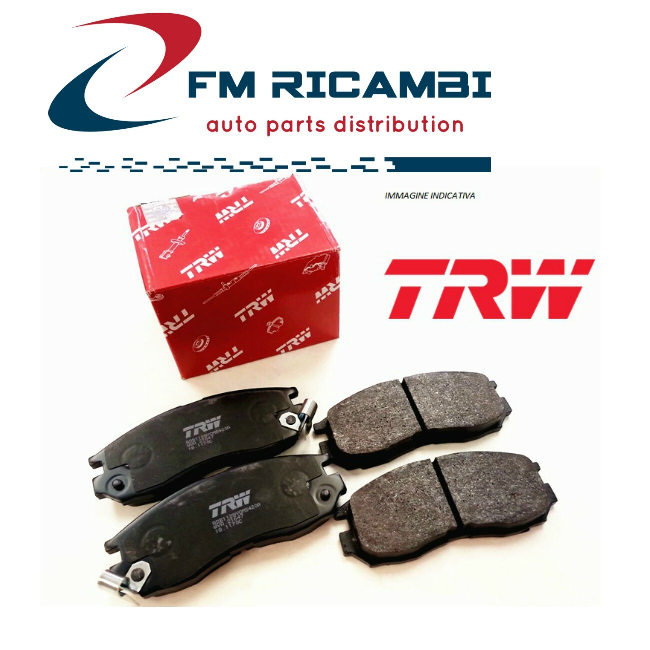GDB3272 TRW PASTIGLIE ANTERIORI NISSAN PRIMERA (P11) 2.0 16V