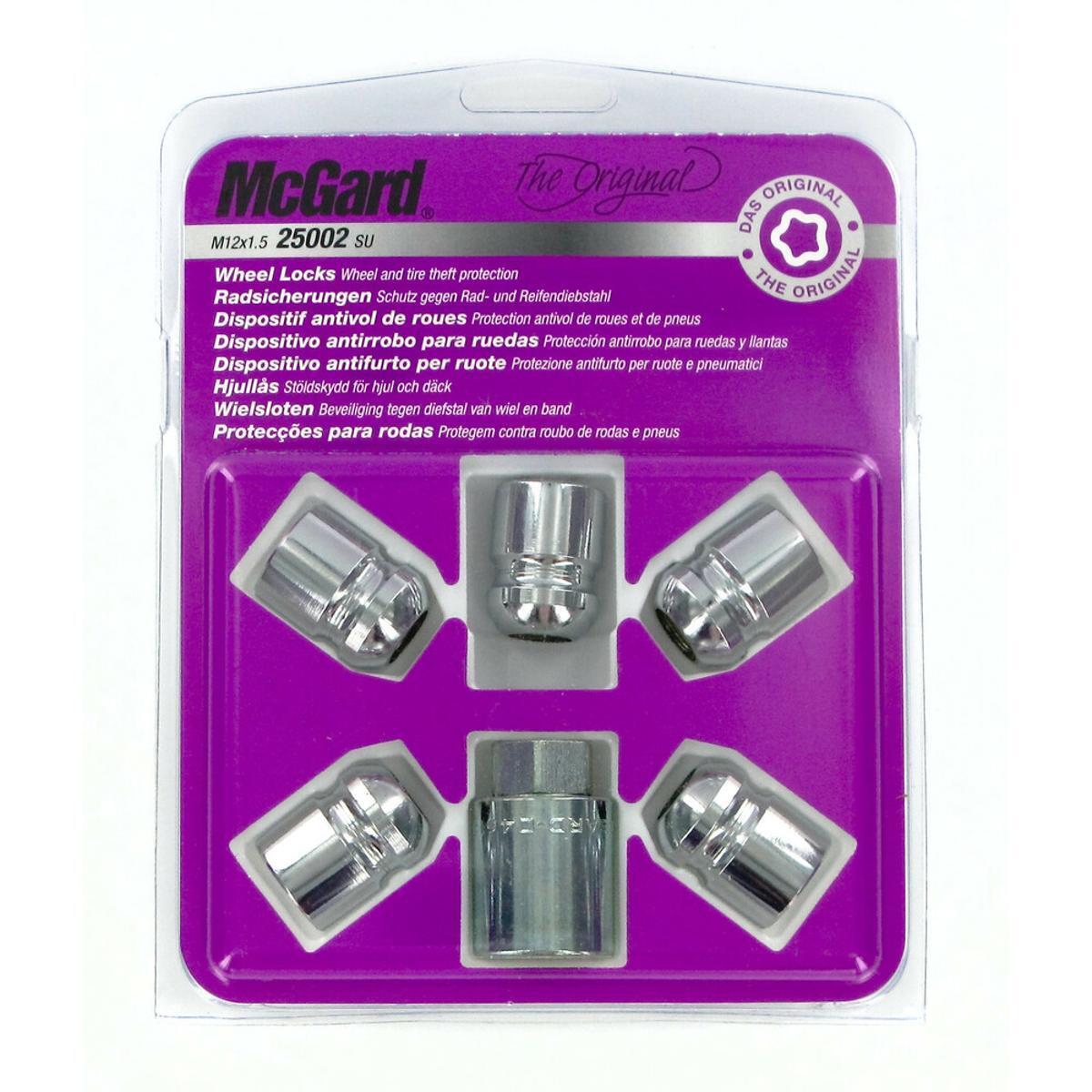 MCGARD Dadi Sferici Kit 5 pz Original M010 Filetto M12x15