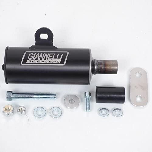 30602 Silenziatore ciclomotore Giannelli LML Star 4T 125/150 nero