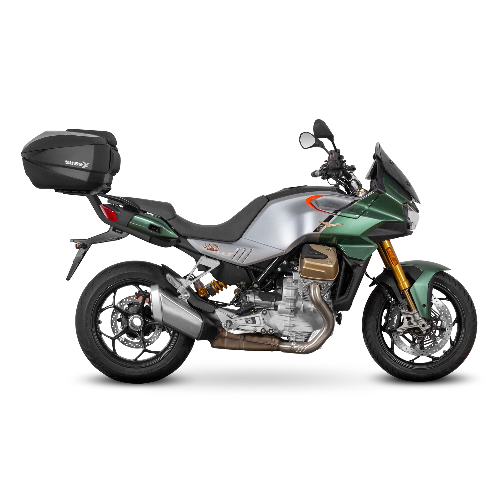 Shad Attacco Bauletto Top Master Moto Guzzi V100 MANDELO 22 M0VM13ST