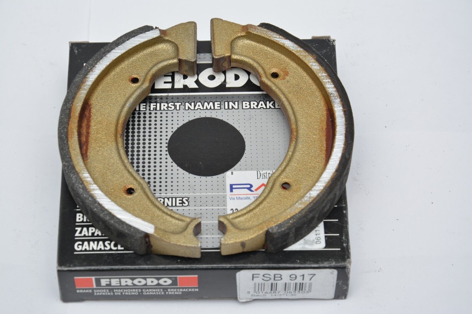 Ganasce Freno Anteriore BSA BANTAM D1 125 FERODO FSB917