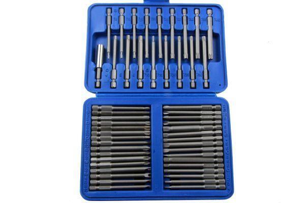 US Pr 50pc Esagonale extra Lungo Sicurezza Set Punte Torx Allen Spline B1374