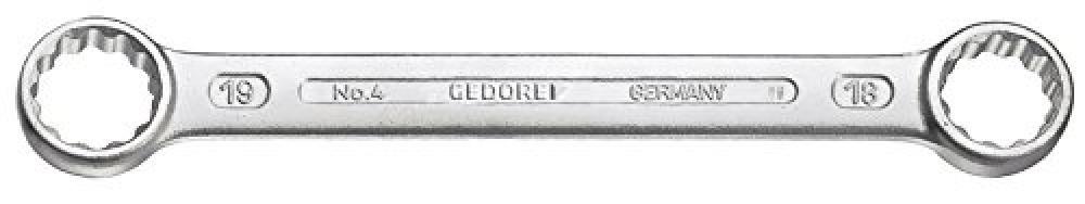 (TG. 8x10 mm) Gedore 4 doppio anello, dritto, profilo UD, argento, 4-8X10 - NUOV