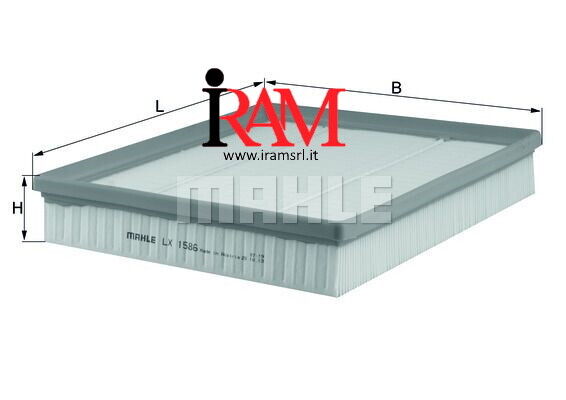 * FILTRO ARIA KNECHT - LX 1586 -