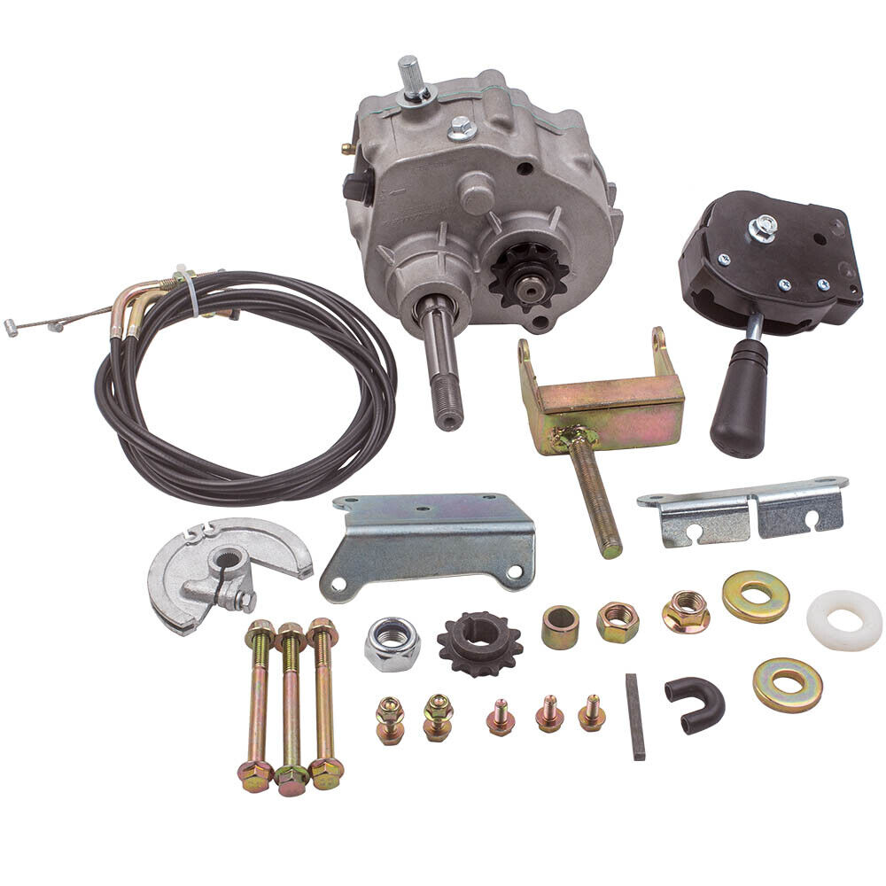 Go Kart Forward Reverse Gear box for 2HP-13HP Engine 4 Stroke Gearbox