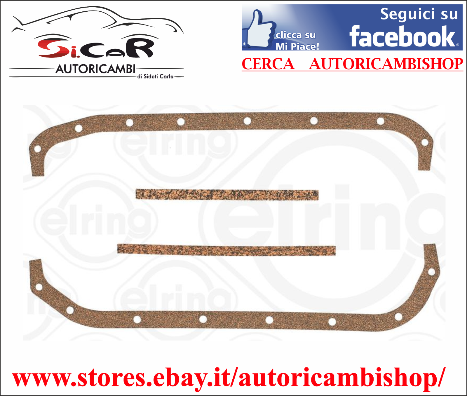 KIT GUARNIZIONI COPPA OLIO FIAT 850 850 COUPÉ SPIDER FIAT 600 AUTOBIANCHI A112