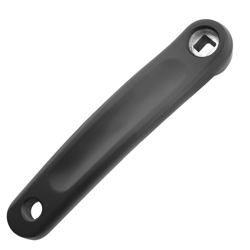 PROWHEEL Biella Sinistro Di Bicicletta Alluminio Nero 170mm Asse Quadrata per