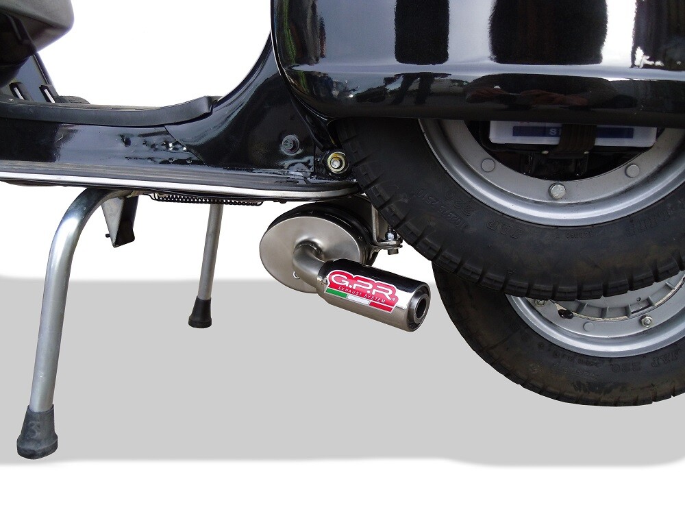Scarico completo omologato e cat GPR Alluminio Per Lml Star 151 4 T/4 ST 2010/13