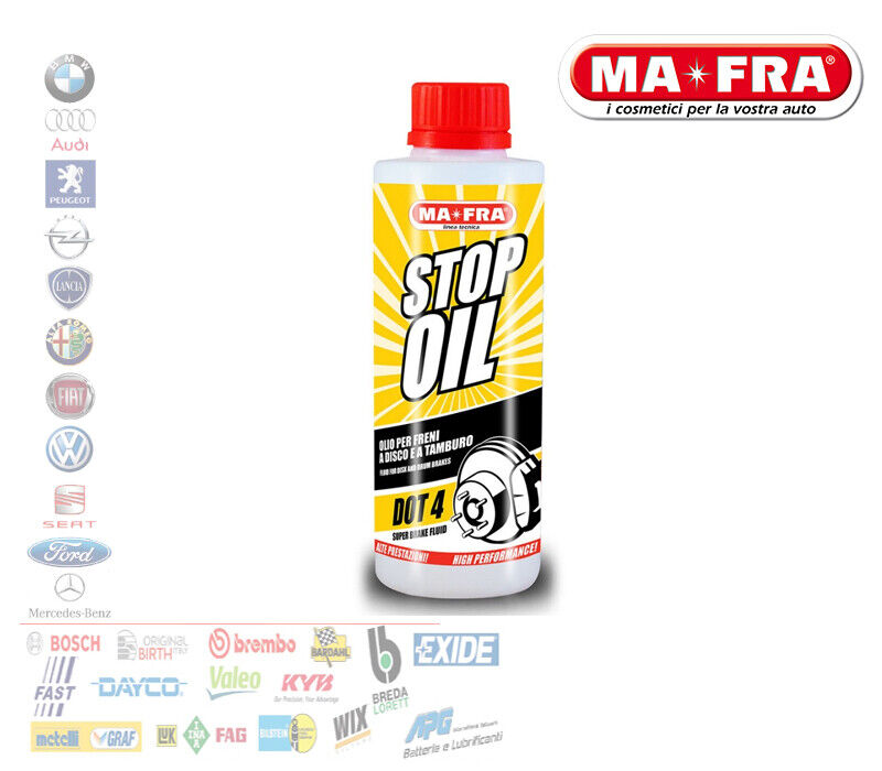 STOP OIL DOT 4 250 ML MAFRA H0220