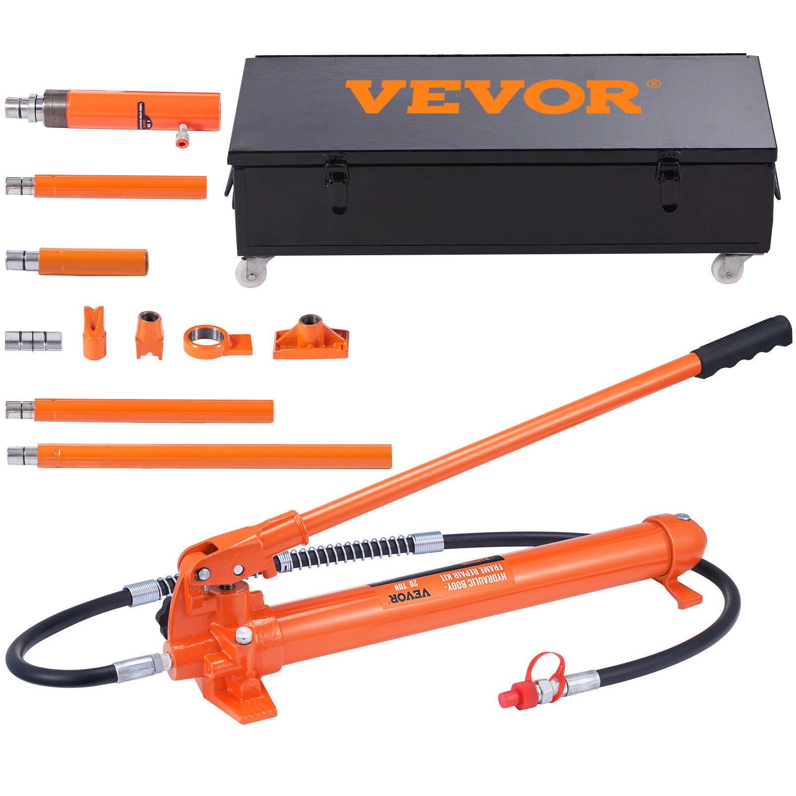 VEVOR Kit Martinetto Idraulico 20 Ton. per Riparazione Auto da Garage Officina