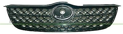 Griglia Radiatore Nera Con Bordo Cromato Per TOYOTA COROLLA E12 Dal 2002 Al 2004
