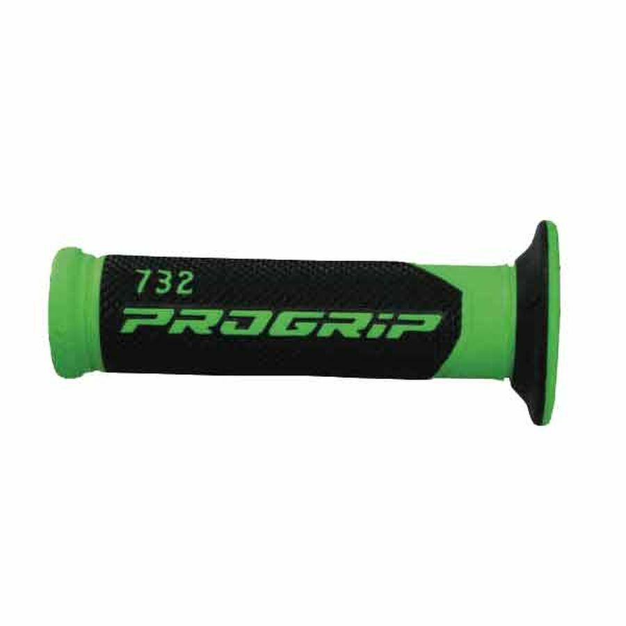 COPPIA MANOPOLE MOTO SCOOTER PROGRIP 732 VERDE